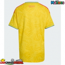 Camisa de Futebol Colômbia Equipamento Principal Mulheres Mundo 2026 Manga Curta
